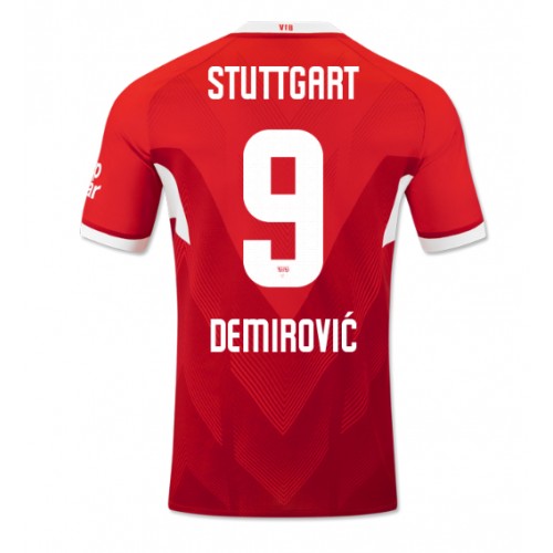 Moški Nogometni dresi Stuttgart Ermedin Demirovic #9 Gostujoči 2024-25 Kratek Rokav